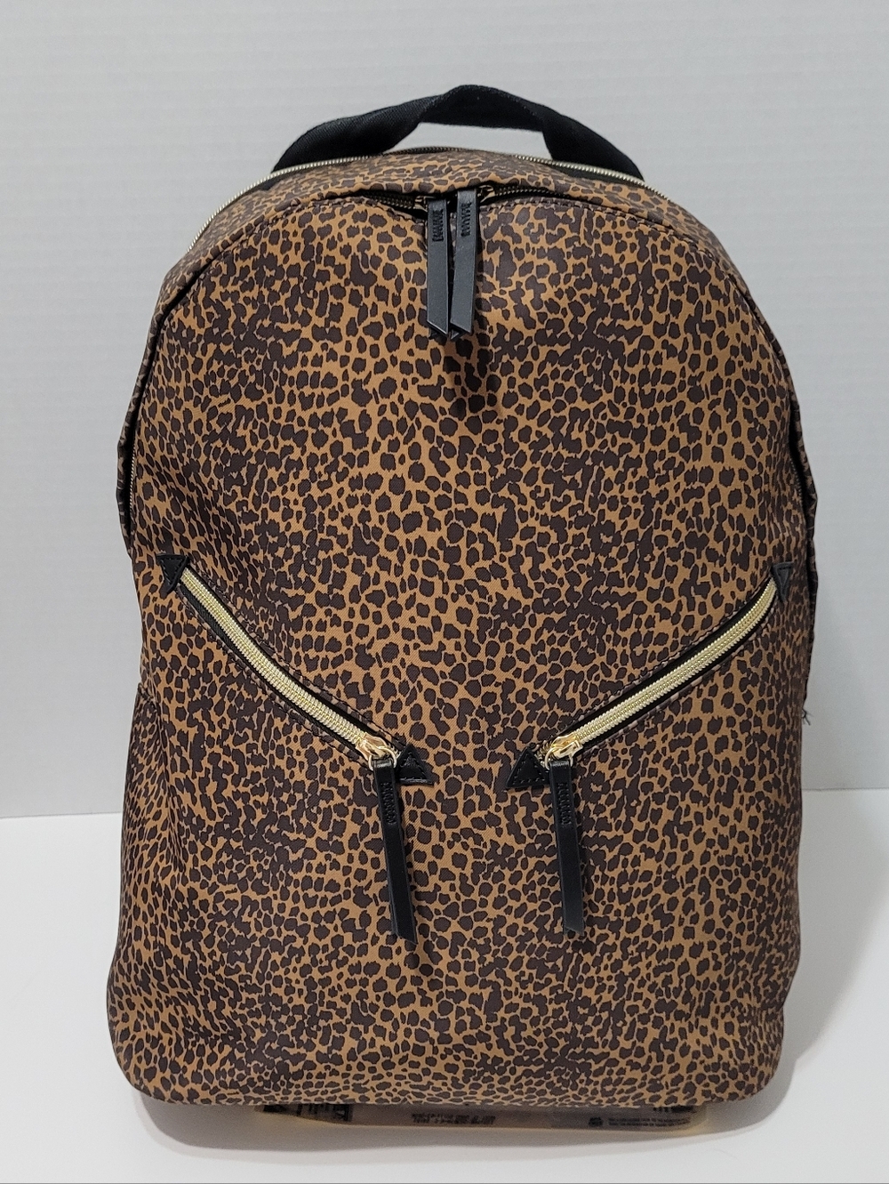 Stella & Dot Boss Lady Leopard Print Backpack - Brown & Black